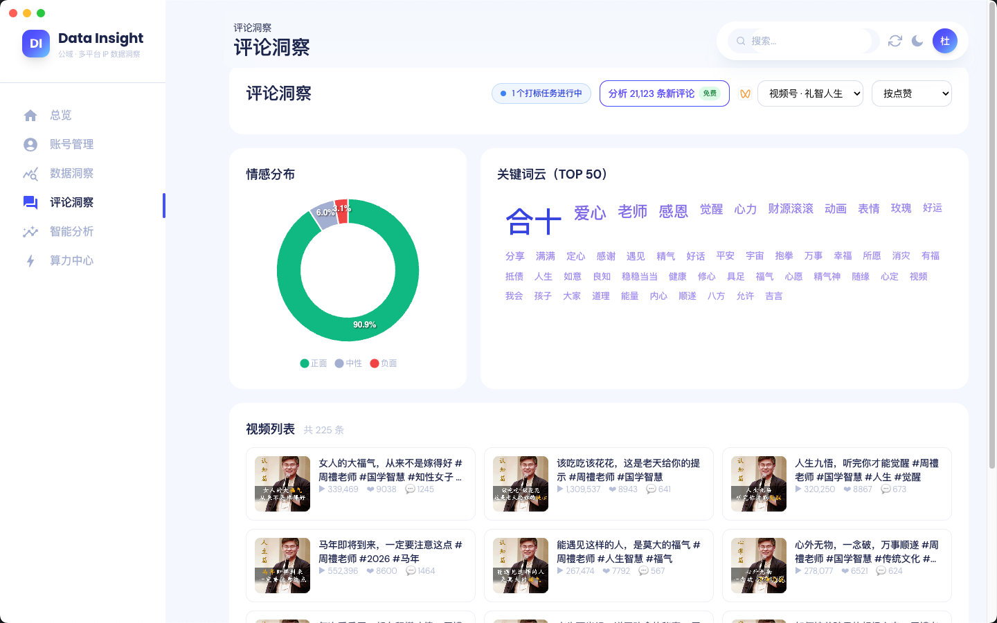 数据洞察评论洞察
